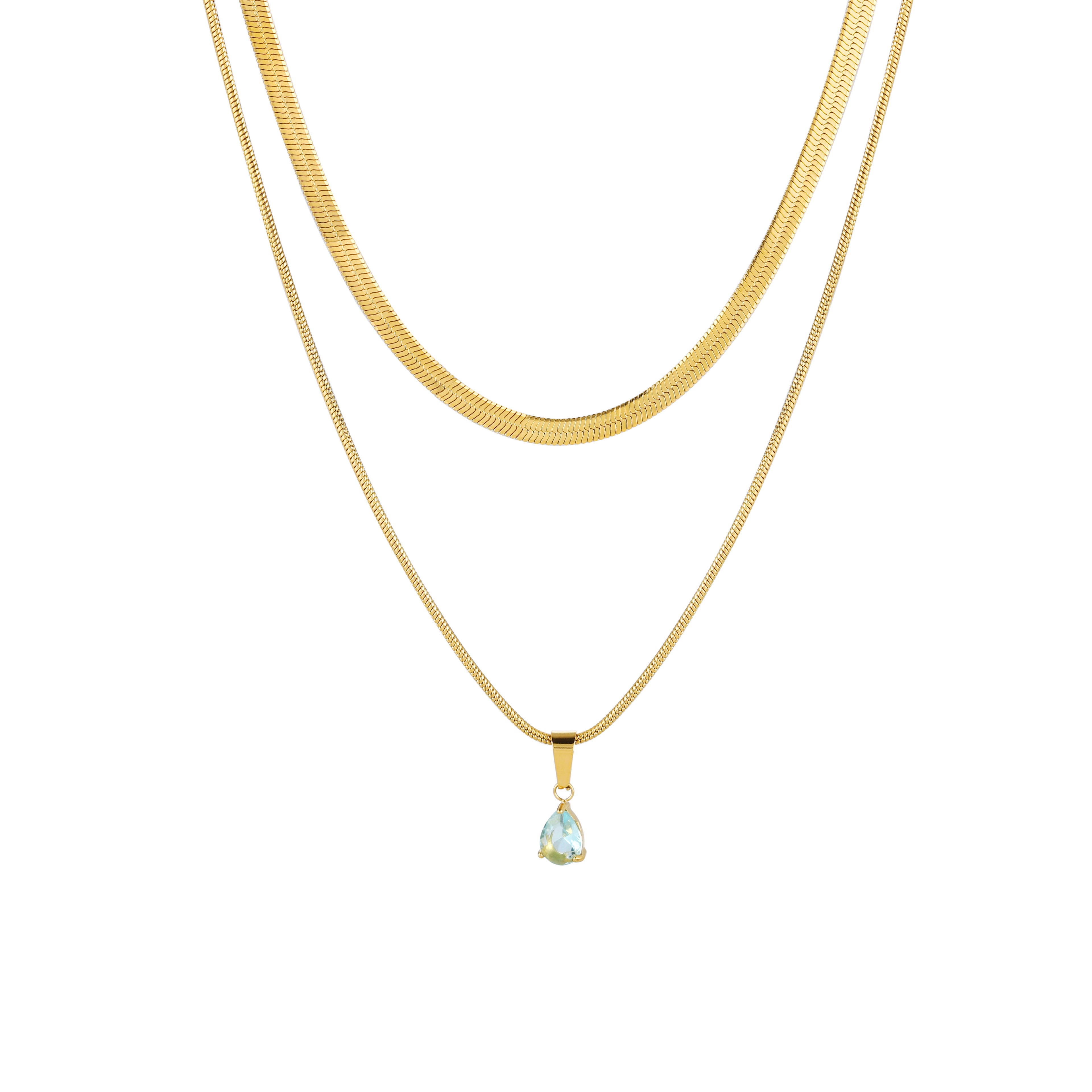 Halskette Ocean Stone
