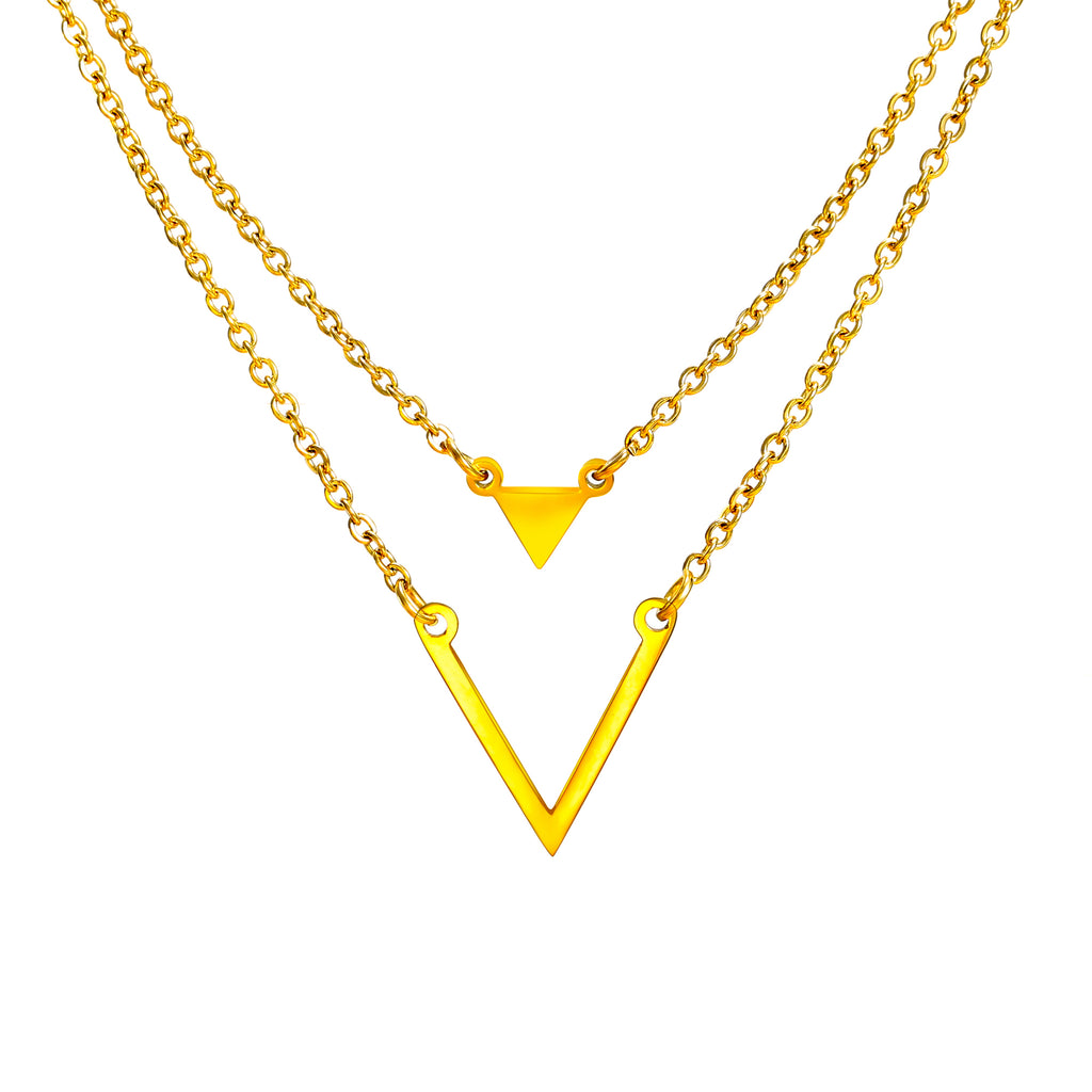 Halskette Triangle