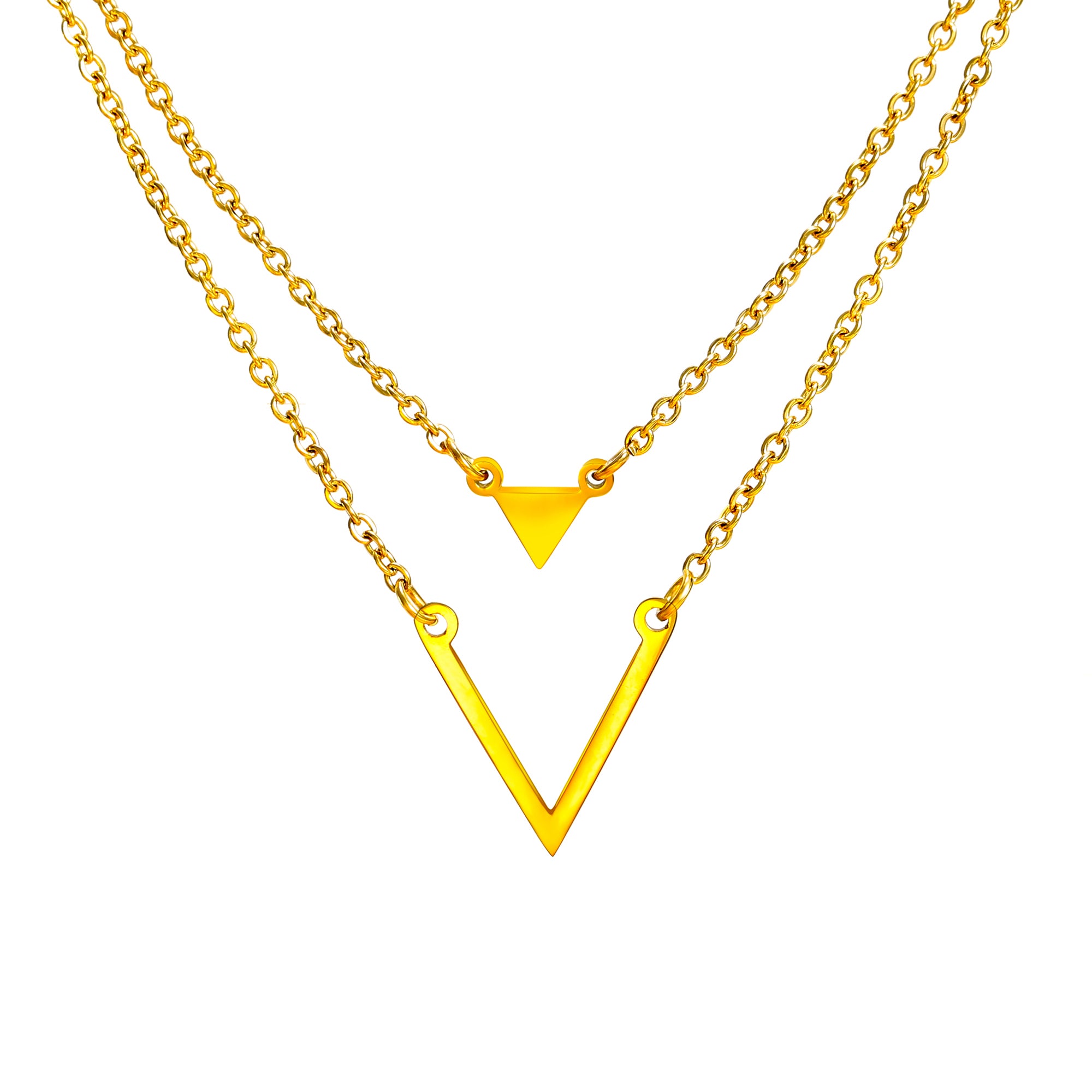 Halskette Triangle